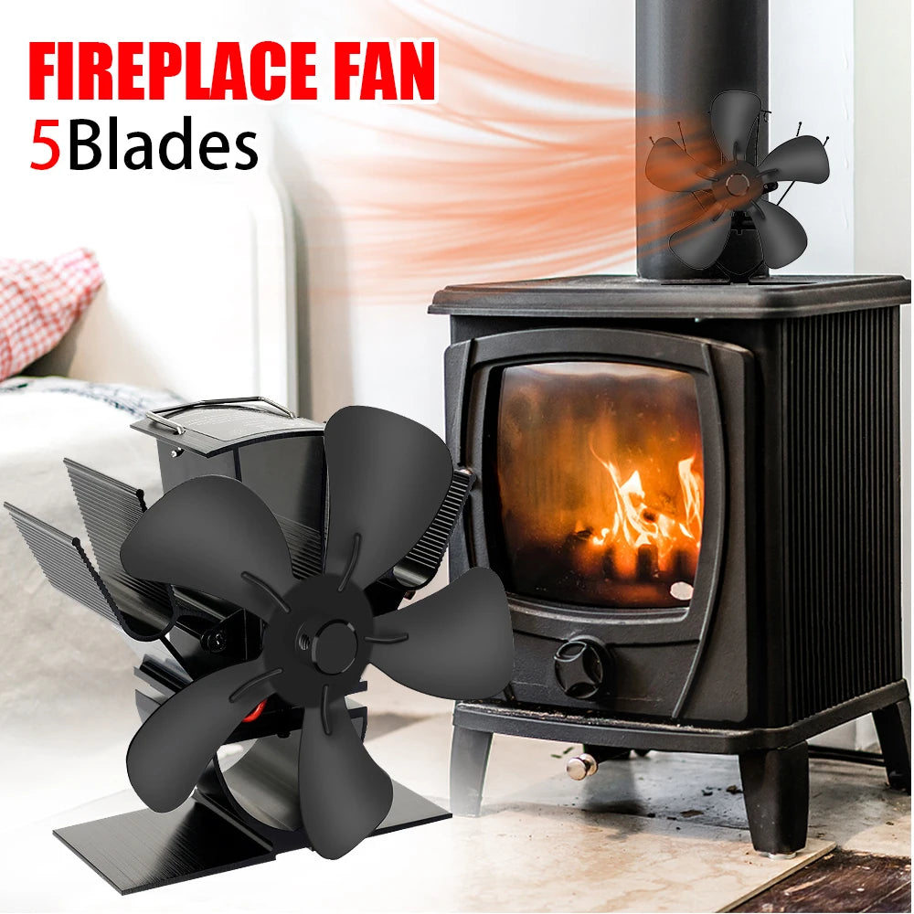 EcoHeat Mini Stove Fan